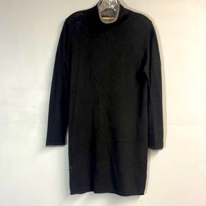 Philosophy black sweater dress size Large